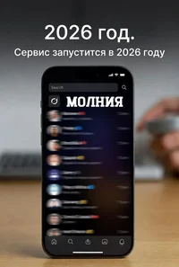 Созданный для наглядности с помощью "ИИ" прототип мессенджера "Молния"